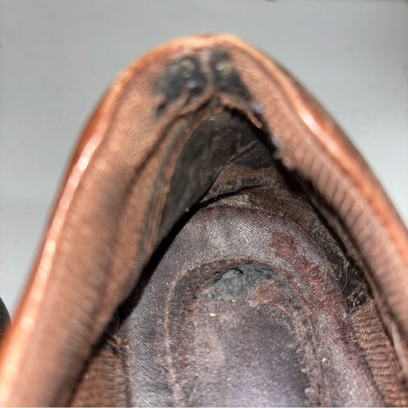 Dr. Scholl’s MaryAnne women’s brown leather slip on loafers in size 7.5 - Picture 13 of 14